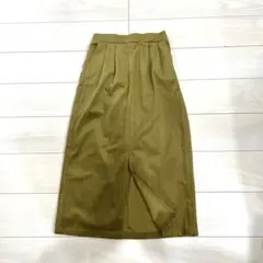 コーデュロイ　ロングスカート