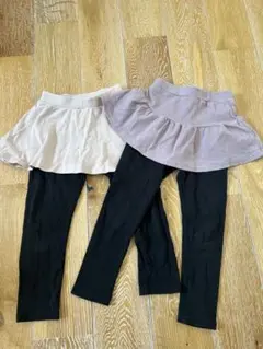 evercloset エバクロ　スカンツ　2点セット 100cm