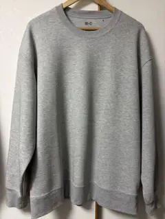 UNIQLO C オーバーサイズスウェットシャツ グレー XL