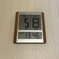 ADESSO(アデッソ) 高齢者 日めくりカレンダー 置き時計 電波時計