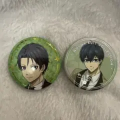 ブルーロック 潔世一 缶バッジ 2個セット