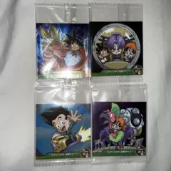 ドラゴンボール ステッカー 4枚セット