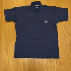 BEN DAVIS ネイビー 半袖ワークシャツ S