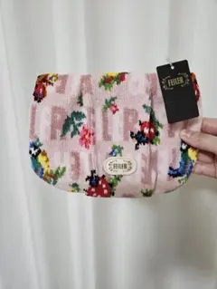 FEILER フェイラー ポーチ ピンク 花柄のサムネイル