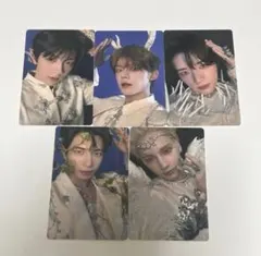 TXT TOGETHER afterglow 5形態　特典トレカ 5枚　セット