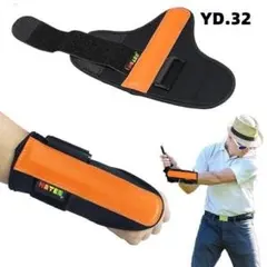 YD.32【超実用的】ゴルフ練習器具　ダウンブローマスター　ハンドファ[770]