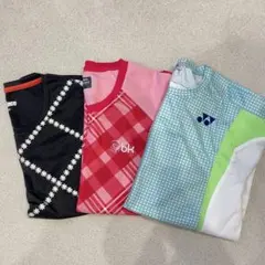 YONEX 練習着 3枚まとめ売り