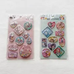 入手困難 ディズニー オイスター プリンセス （ウォーターシール 2枚セット）