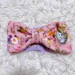 ディズニー 花柄リボンヘアバンド　ラプンツェル