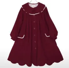 エミリーテンプルキュート　プチローズスカラップコート　赤色　新品タグ付きのサムネイル