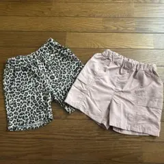 ユニクロ ギアショートパンツ 水陸両用　ブランシェス　レオパード