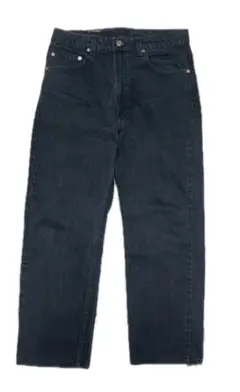 90s USA製 リーバイス 505 ブラックデニムパンツ W34 L30