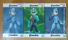 新品未開封・限定品込】ロックマン Grandista フィギュア 3種セット