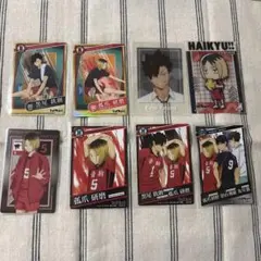 ハイキュー!! カード黒尾 鉄朗・孤爪研磨8点セット