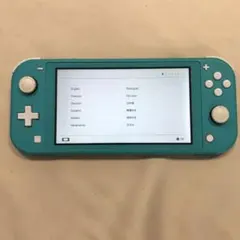 よ*）様 Nintendo Switch Lite 稼動品 ターコイズ 青系 メ