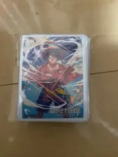ONE PIECE カード　スリーブ　ルフィ　リミテッドスリーブ　70枚
