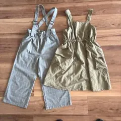 GU パンツ&ジャンスカ　120セット