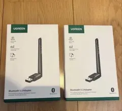 UGREEN Bluetooth 5.3 Adapter 2個セット