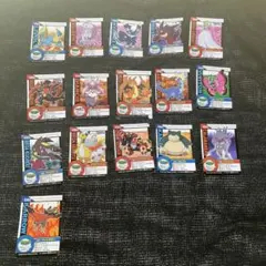 【希少】ポケモンキッズ 付属カード 16枚セット メガシンカ・伝説 多数ふ