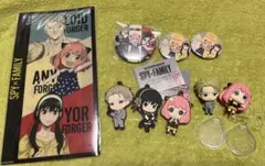 SPY×FAMILY  缶バッジ　ラバーキーホルダー　ミニフィギュア