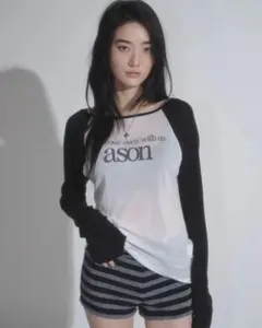 as"on アズオン 長袖 Tシャツ 新品タグ付き