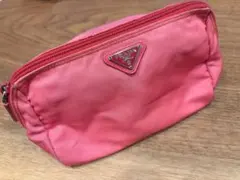 PRADA ナイロンポーチ ピンク
