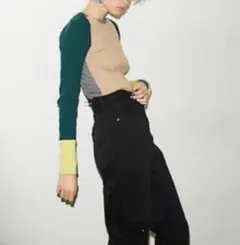 nagonstans 切り替え リブニット 36