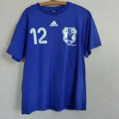adidas JFA Tシャツ 12番 　Tシャツ Mサイズ