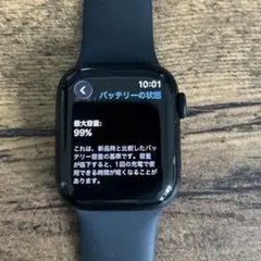 【良品】Apple Watch本体 ブラックseries7（GPS）41mm