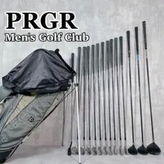 T899 PRGR ゴルフクラブ メンズ フルセット15点 黒 初心者 入門 - メルカリ