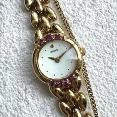 【美品/希少/電池交換済】SEIKO　カラーストーン　２P　ヴィンテージ　石 希少/電池交換済】SEIKO カラーストーン 2P ヴィンテージ 石 - メルカリ