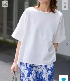 ジャーナルスタンダード relume/ポンチクルーネックタックプルオーバー