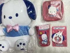 サンリオ はぴだんぶい ポチャッコ 4点セット ぬいぐるみ