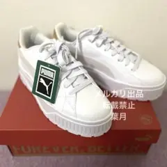 puma プーマ カルメンコルク 厚底 ローカット スニーカー 24.5cm