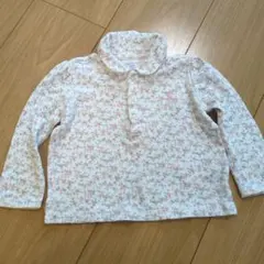 【新品同様】ラルフローレン 花柄シャツ　18m　花柄　長袖　柔らか　薄手　85