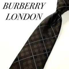 3202⭐️美品⭐️バーバリーロンドン ネクタイ チェック