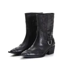 あさひ様 WESTERN BOOT 先芯無し cowboy clinchスタイル - メルカリ