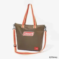 GLOW 2026年7月号付録ディズニーデザイン コールマン2WAYはっ水トートのサムネイル