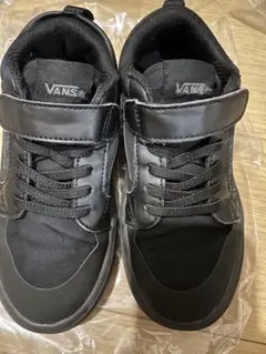 VANS ブラック スニーカー キッズ　19cmのサムネイル
