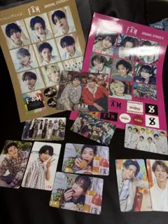 timelesz FAM トレカ ステッカー　アザージャケット