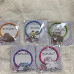 おぱんちゅうさぎ ローソン アクリルヘアゴム 全5種セット