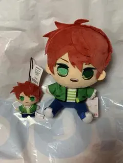 新品未使用 じゃぱぱ カラフルピーチ きゅるまるBIGぬいぐるみ マスコット①