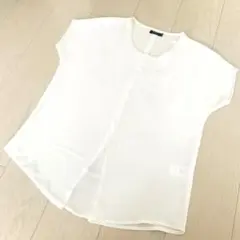 Giorgio Armani ノースリーブトップス 42 アイボリー - メルカリ