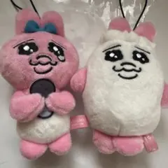 おぱんちゅうさぎ マスコット ぬいぐるみ パンツ被り マイク 2点セット