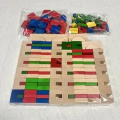 【美品】HABA ハバ アムステルダム 木製 知育玩具 積み木 セット 希少のサムネイル