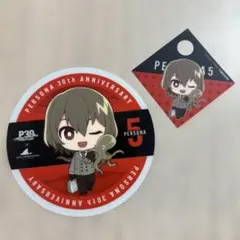 ペルソナ4 足立透 シーパラ コラボ コースター - メルカリ