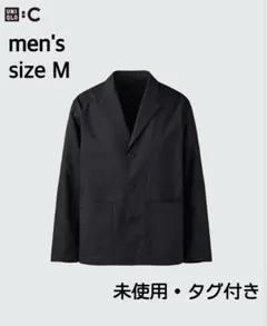 【新品・タグ付き】UNIQLO C ワークジャケット ブラック Mサイズ