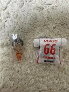 名古屋 グランパス ガチャ なんかわキーホルダー など66 山中 亮輔選手
