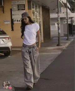 超美品‼️alexia stam Color Denim Pants サンド 2のサムネイル