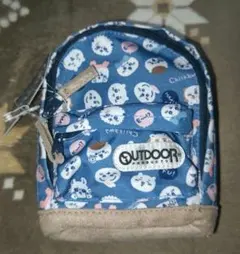 ちいかわ×OUTDOOR ペンケース　BackPack　ボトムスウェード